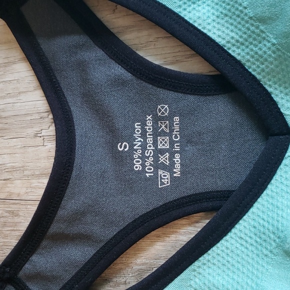 AMAZON NANADAY 2 PACK RACERBACK SPORTS BRAS SZ SMALL NEW WITH TAGS - Picture 3 of 9